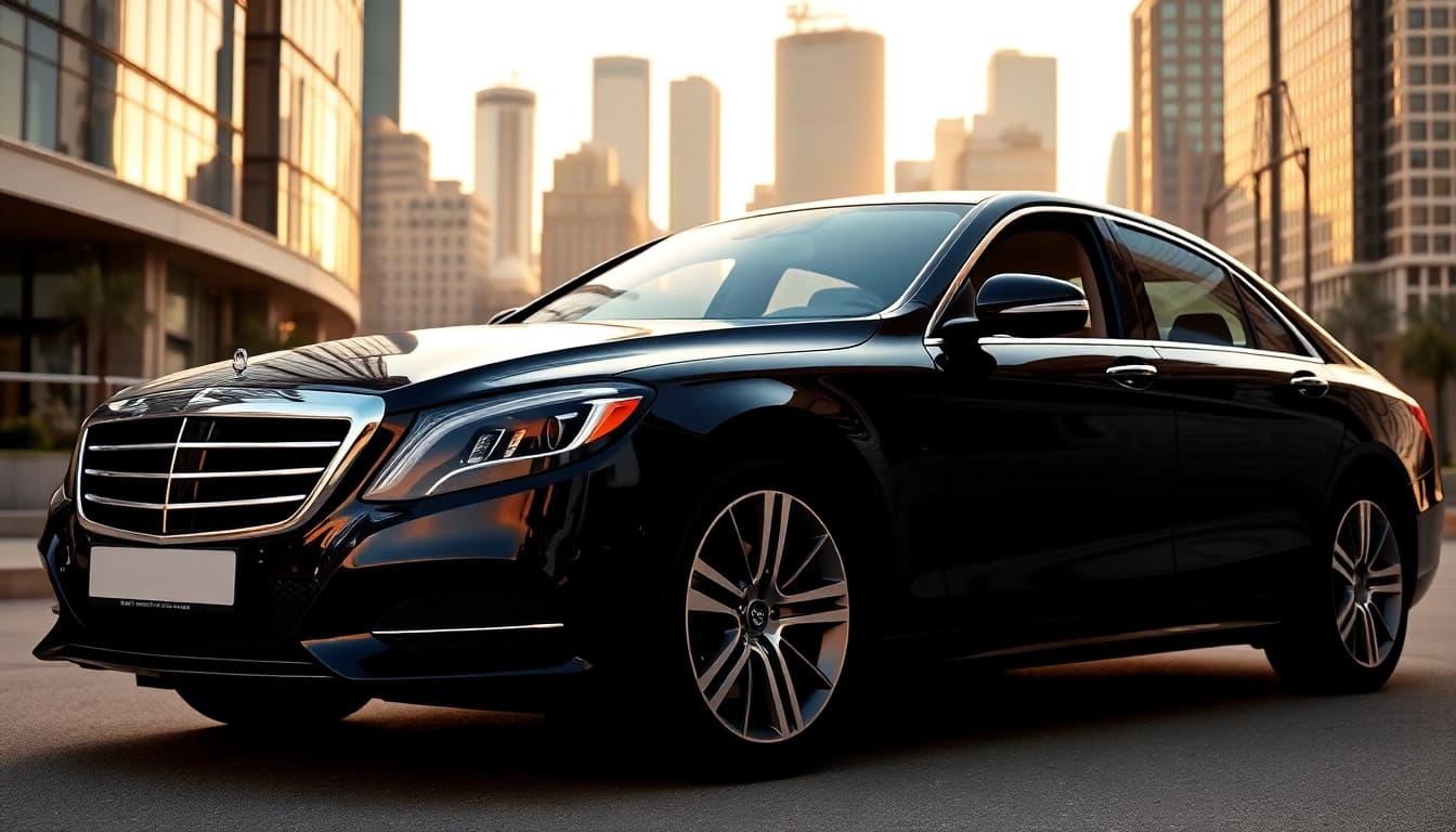 Experience Chauffeur Services near me with luxury cars and urban elegance.