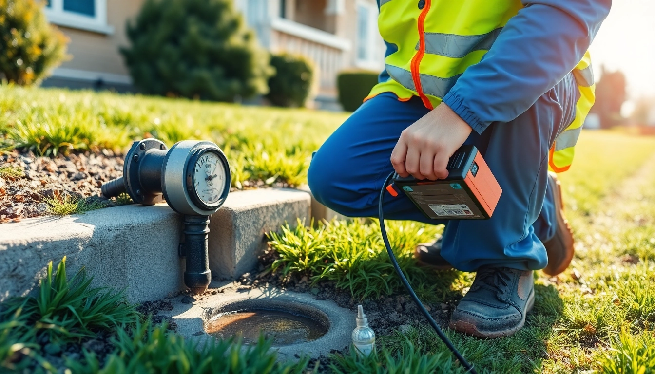 Water leak Detection Specialist using advanced technology to locate residential leaks.