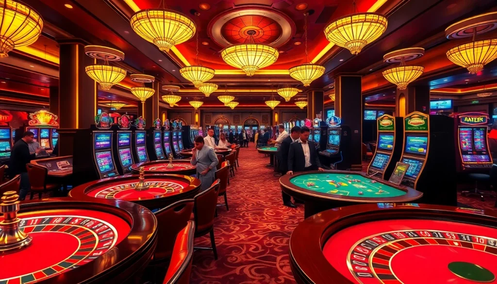 Experience the excitement of S8 with vibrant casino games, including roulette and slots.