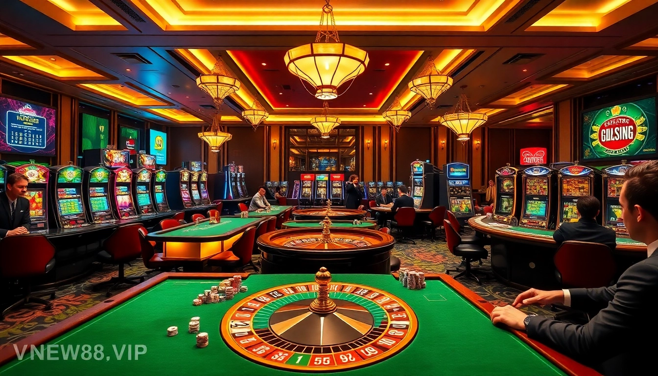 Experience vibrant casino excitement at https://vnew88.vip/, showcasing professional dealers and thrilling games.