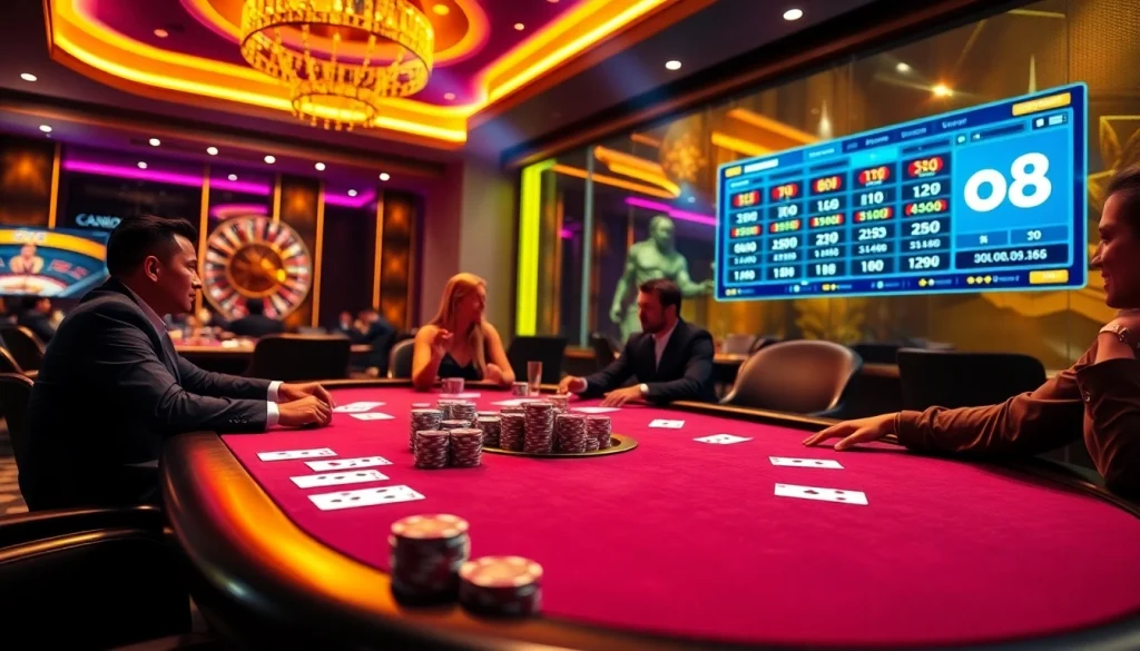Experience exhilarating online gaming at https://go8.bz/ with a vibrant poker scene and luxurious casino elements.