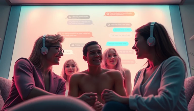 Engaging scene of AI porn chat characters in intimate conversation, showcasing unrestricted interactions.