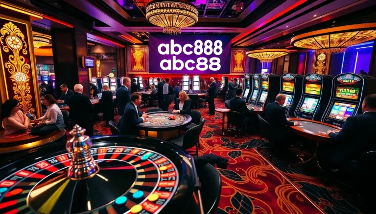 Experience the thrill of gambling at abc88 with dynamic games and exciting jackpots.