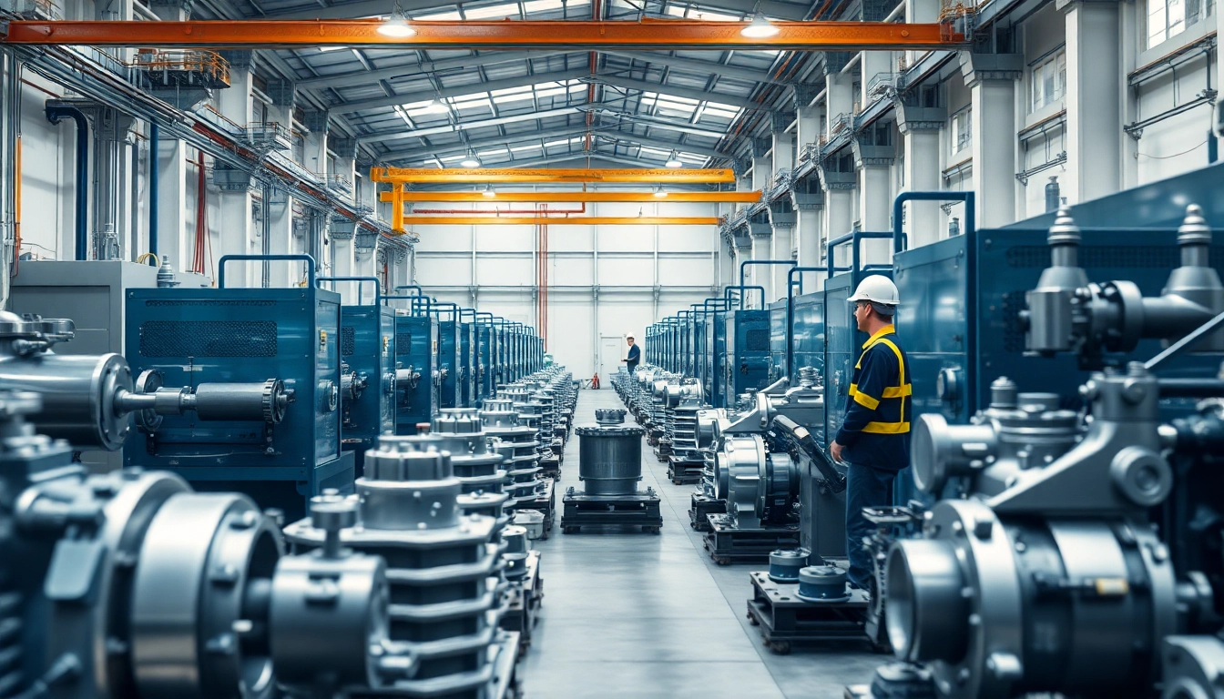 Precision die casting Malaysia manufacturing facility with advanced machines in action.