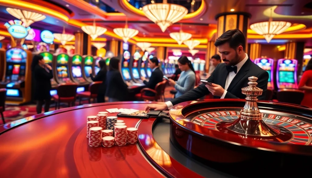 Experience the excitement of TX88 gaming with vibrant casino visuals and players winning.
