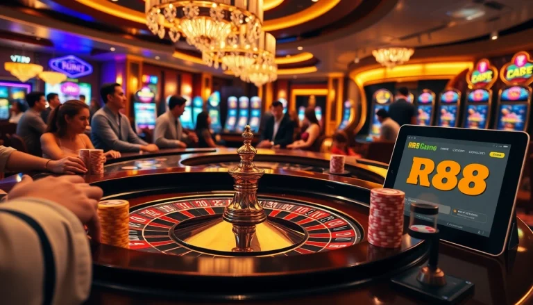 Exciting gameplay at rr 88 with vibrant casino tables and online gaming experience.