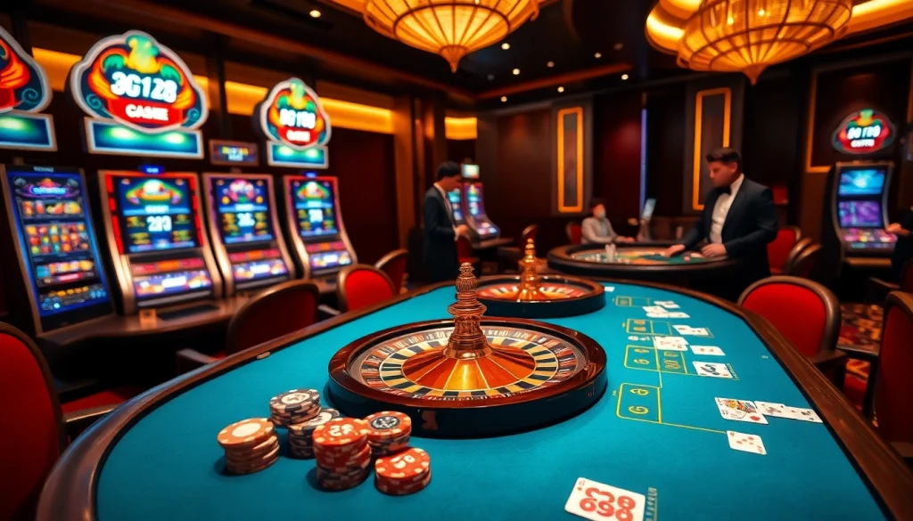 Experience excitement at GG 88 casino with vibrant tables and engaging gameplay.