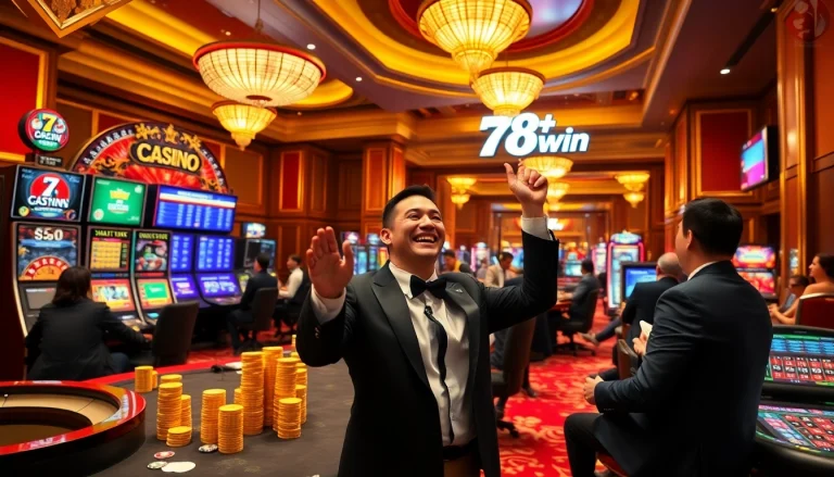Celebrate your victory with 78win đăng nhập at a luxurious casino filled with excitement and winning opportunities.