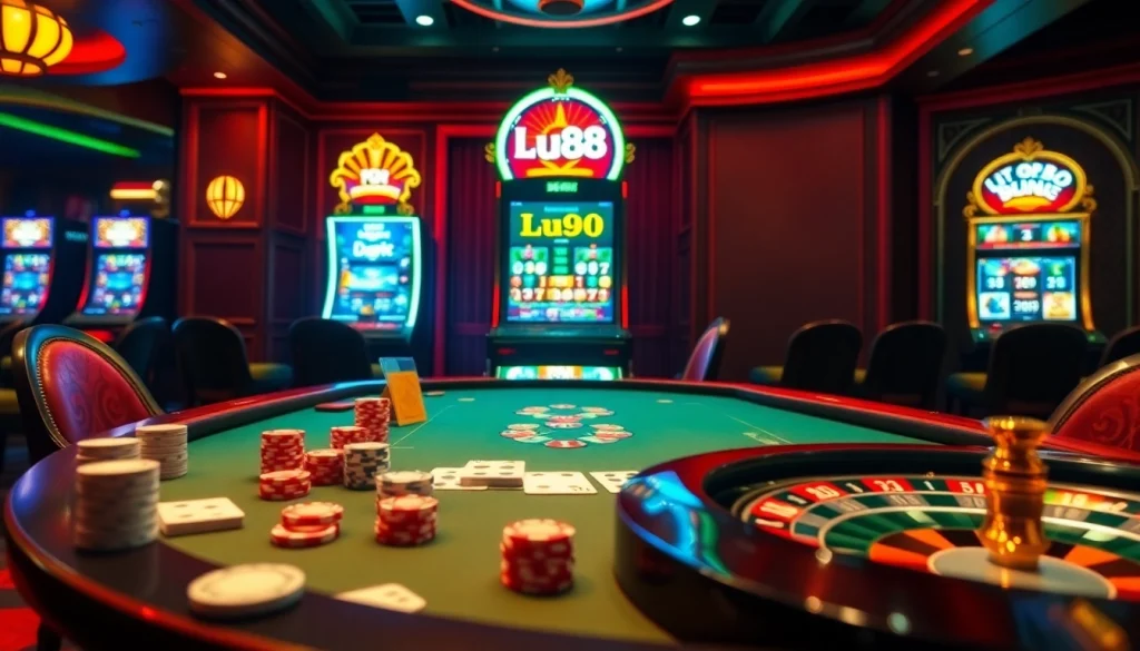 Experience thrilling gameplay and generous bonuses at Lu88, the ultimate online casino.