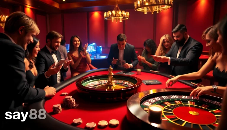 Experience the thrill of say88 with a luxurious casino gaming scene.