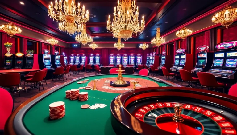Experience the excitement of j88. at a luxurious casino table, featuring poker chips, cards, and a roulette wheel.