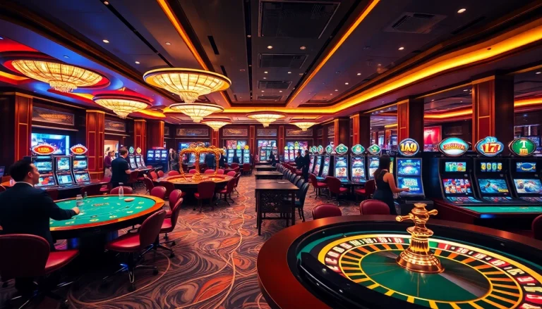 Experience the vibrant excitement of Nhà cái BL555 in a luxurious casino setting with dynamic gaming options.
