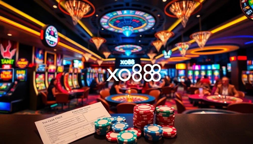 Experience the excitement of gambling at xo88 with vibrant casino games and thrilling action.