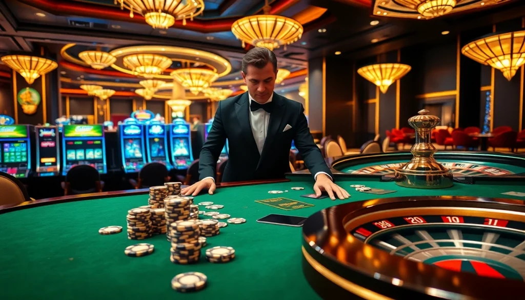 Experience the thrill of casino gaming at https://11win.vc/ with lively poker tables and vibrant slot machines.