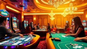 Experience the excitement of online gambling with 13win đăng nhập at luxurious casino tables and machines.