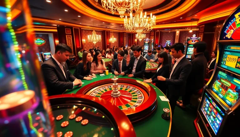 Engage in thrilling casino action at 69vn.gb.net with diverse players at roulette and blackjack tables.