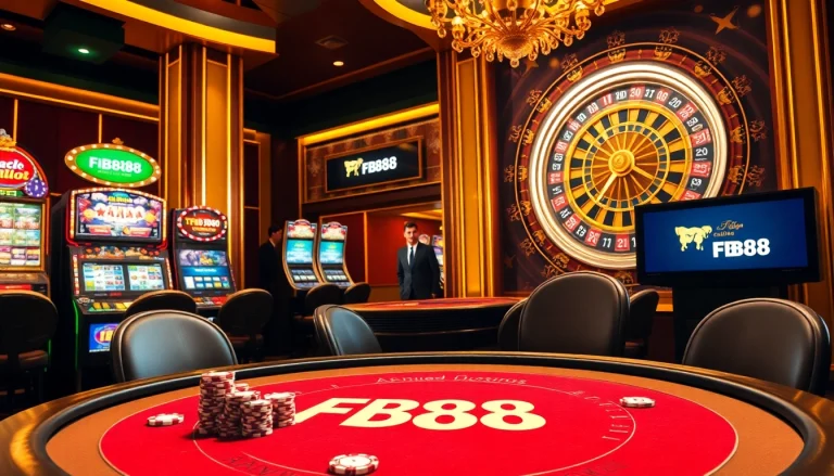 Experience the excitement at FB88 with colorful casino games and high-stakes action.