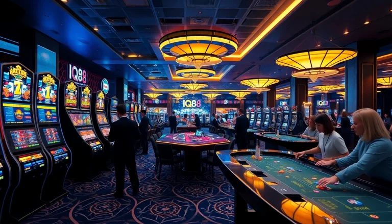 Experience the excitement of IQ88 help in a modern online casino with live dealers and vibrant games.