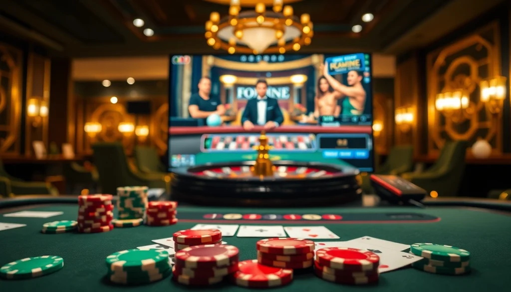 Engage in thrilling games at Luck8 with professional live dealers and vibrant casino setups.