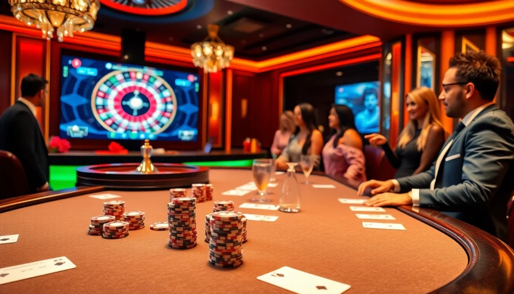 Experience advanced game ai through a luxurious casino poker scene with vibrant gameplay.