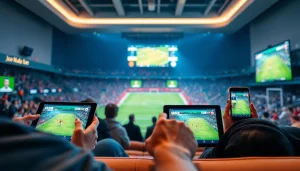 Dynamic live streaming experience on joemadfan.com with vibrant fan engagement.