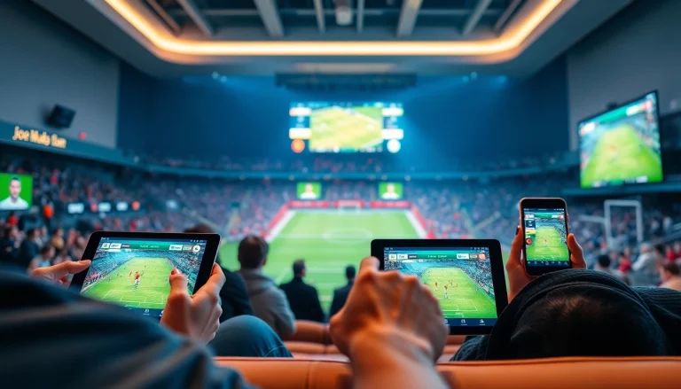 Dynamic live streaming experience on joemadfan.com with vibrant fan engagement.