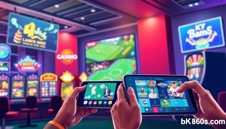 Experience the excitement of online gaming at bk860s.com with modern casino visuals.