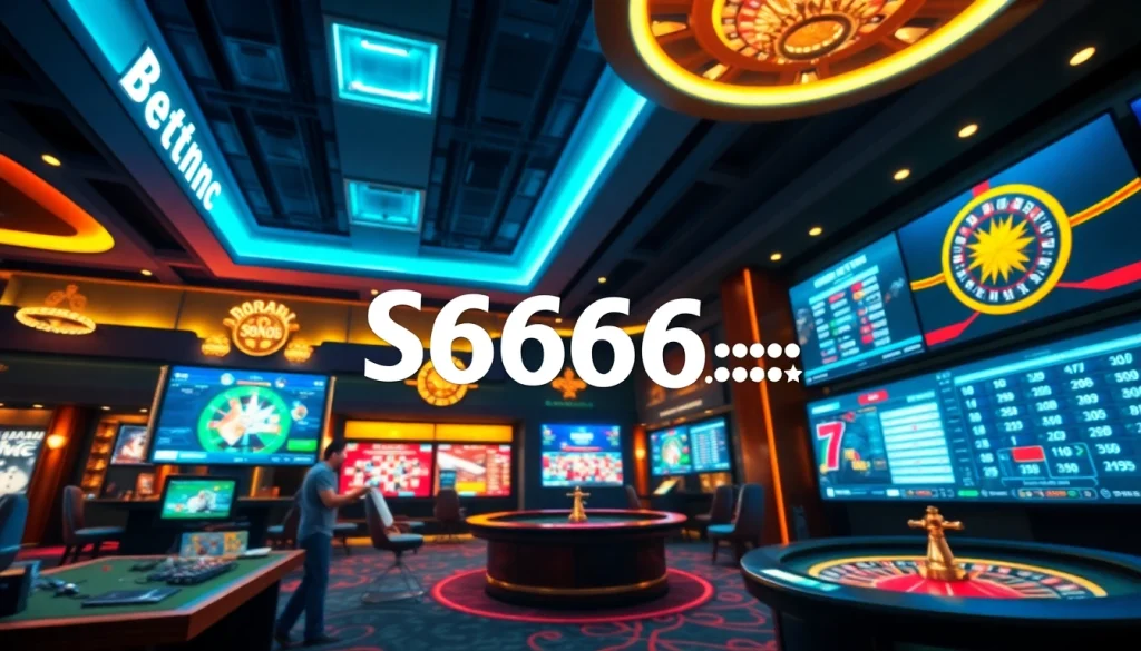 Explore the dynamic gaming environment at S666.nyc featuring exciting online betting options and modern technology.