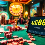 uu88 players enjoying a thrilling casino experience at a vibrant gaming table