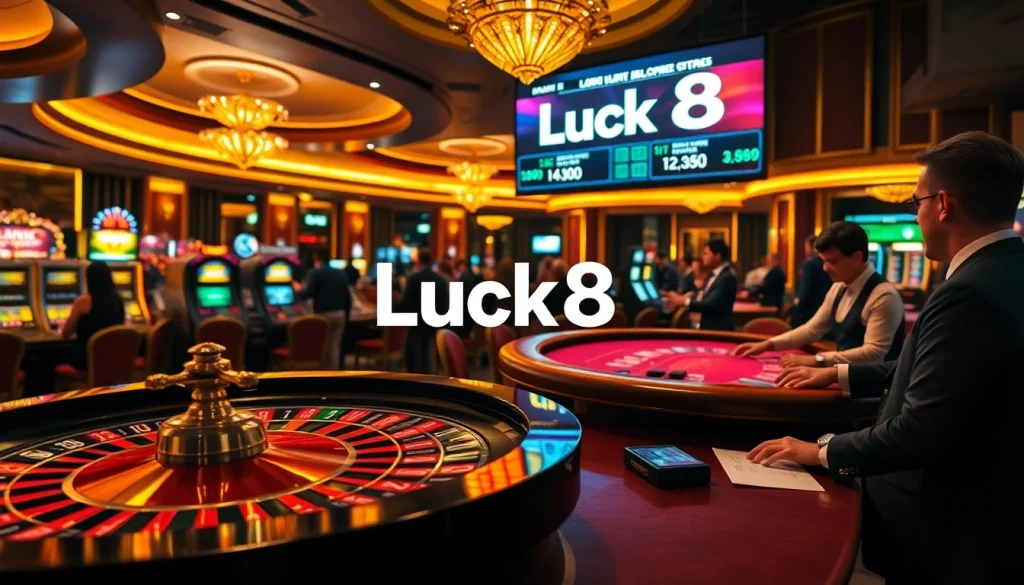 Luck8 offers an exciting casino experience with immersive games like roulette and blackjack.