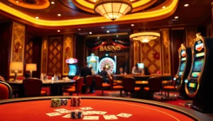 Experience high-stakes gaming excitement at https://good88k.blog with sophisticated casino tables and vibrant slot machines.