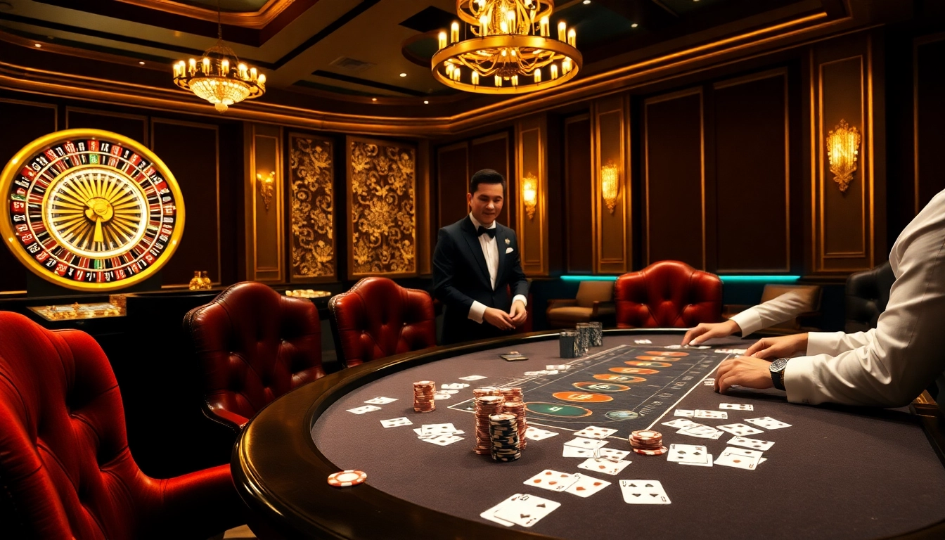 Engaging poker scene at https://gg88.tech/ with vibrant chips and intense players.