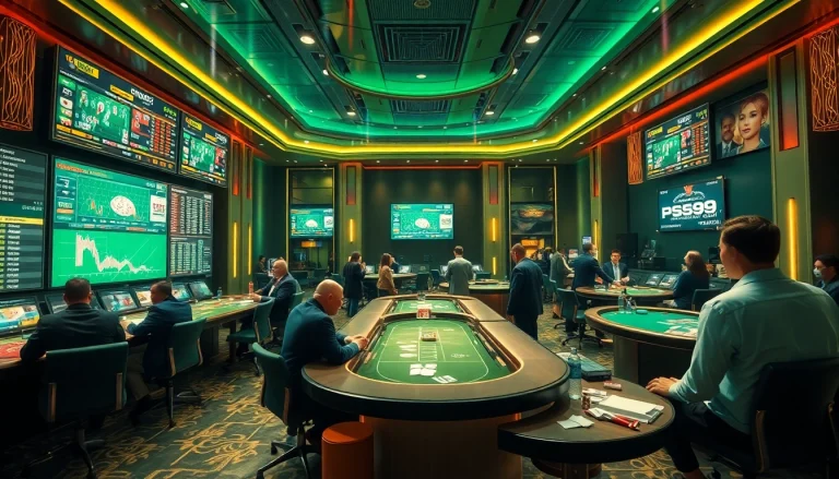 Experience the vibrant atmosphere at PS99 COM's high-end sportsbook with live betting.