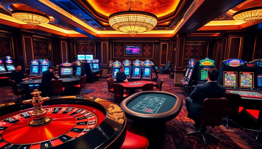 Experience excitement at https://bet88.limited/ with lively casino gaming featuring roulette and slot machines.