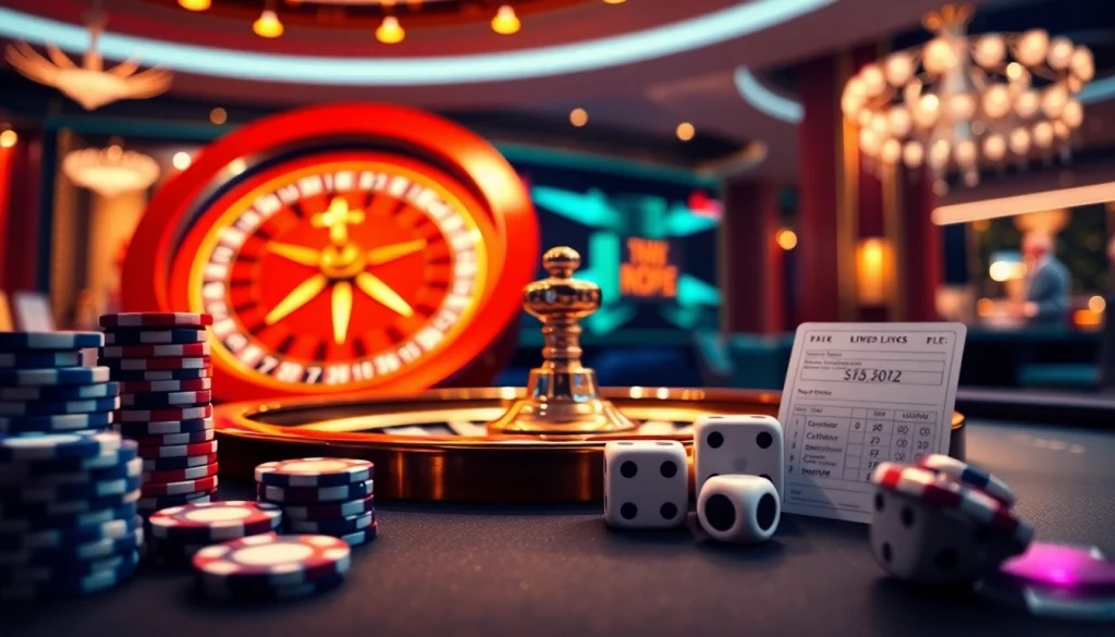 Experience exciting online gambling at https://rr88ez.com/ with vibrant slot machines and casino tables.