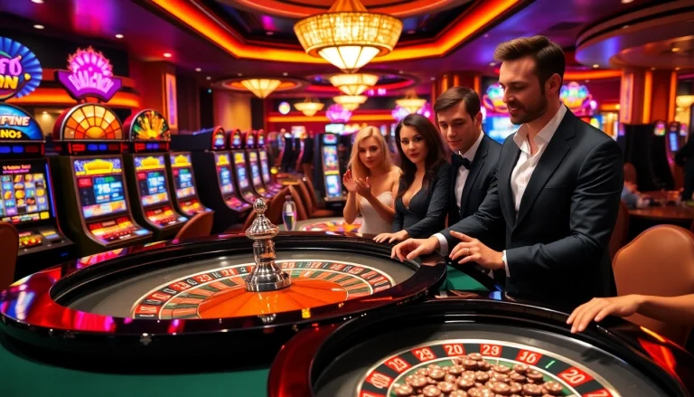 Experience the excitement of gambling at https://sunwinn.in.net/ with a lavish casino scene full of action.