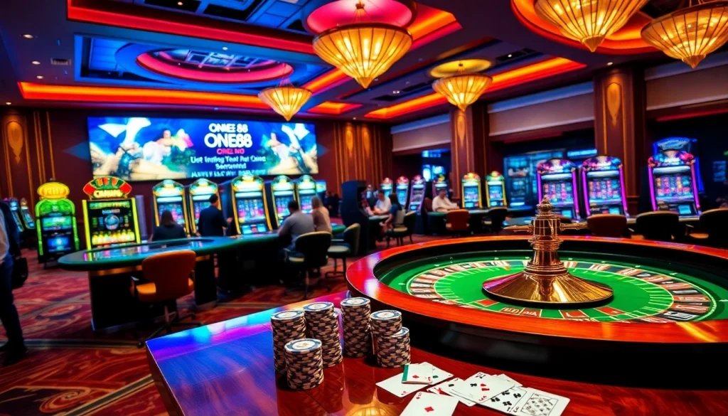 Experience thrilling gameplay at https://one88.bid/ with vibrant casino visuals and elegant gaming setups.
