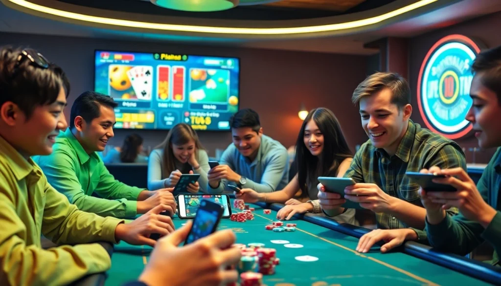 Exciting online card games with social interaction on gamebaidoithuong.com.vc