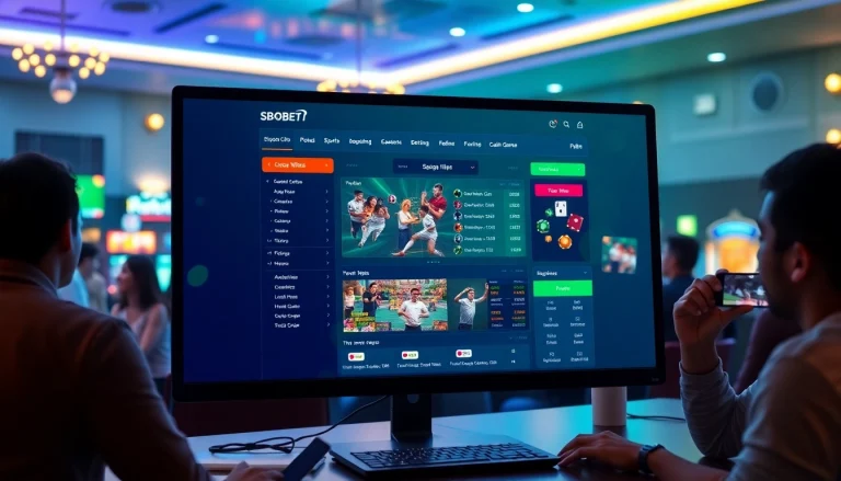 SBOBET.dance platform displaying diverse online betting activities with vibrant excitement and user-friendly interface.