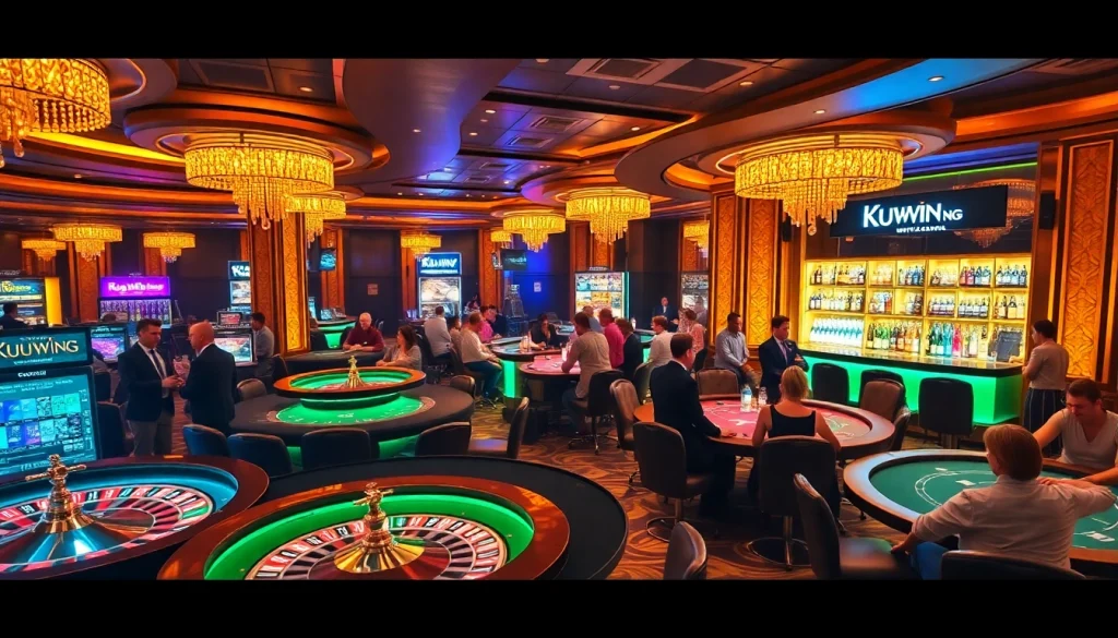 Experience the high-stakes excitement of casino games at https://kuwin.ng/ with energized players and glamorous settings.