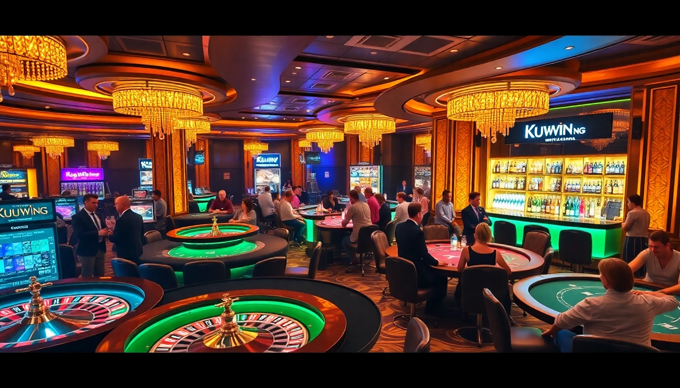 Experience the high-stakes excitement of casino games at https://kuwin.ng/ with energized players and glamorous settings.