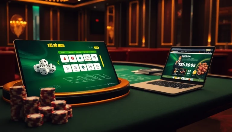 Experience the thrill of Tài Xỉu MD5 online at https://taixiumd5.video/ with a professional casino interface featuring dice and betting options.