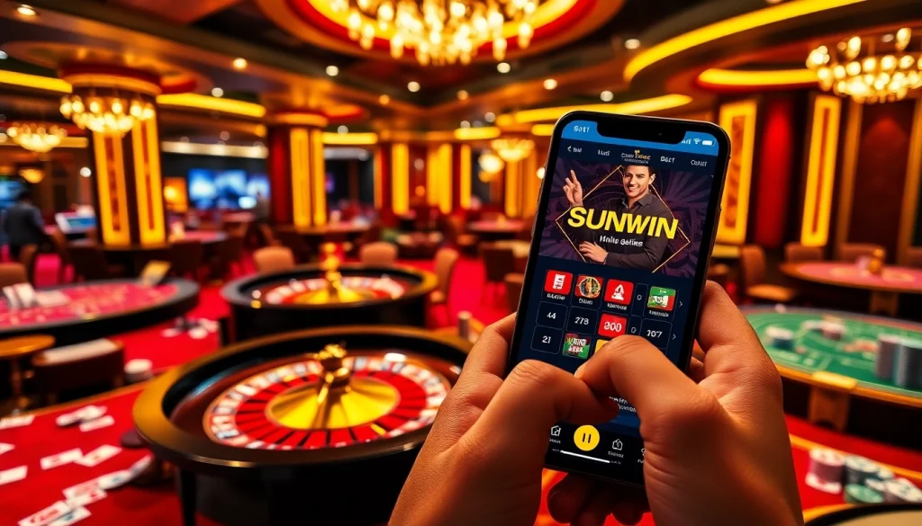 Experience thrilling wins at SUNWIN with vibrant casino games and exciting betting action.