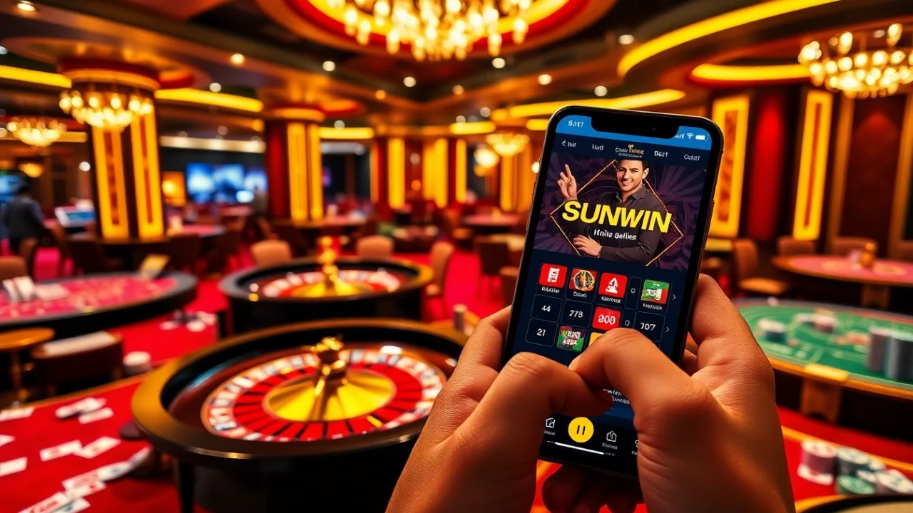 Experience thrilling wins at SUNWIN with vibrant casino games and exciting betting action.