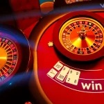 Experience thrilling action at vvvwin with a vibrant casino scene featuring roulette and poker.
