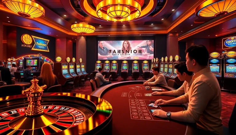 Experience the thrill of gambling at xocdia88 with vibrant casino visuals and modern gameplay elements.
