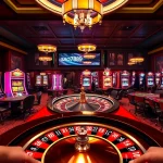 Sao789 players enjoying a thrilling casino experience at poker and roulette tables.