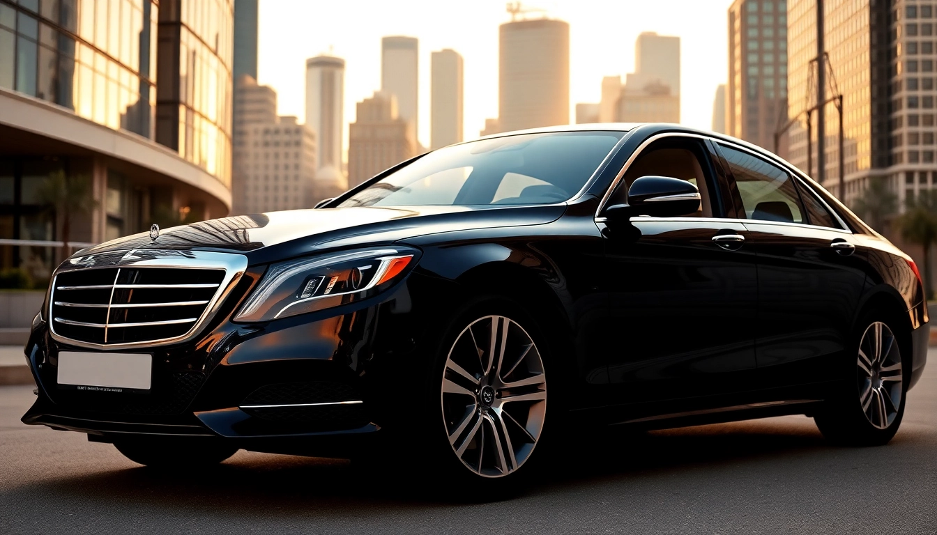 Experience Chauffeur Services near me with luxury cars and urban elegance.