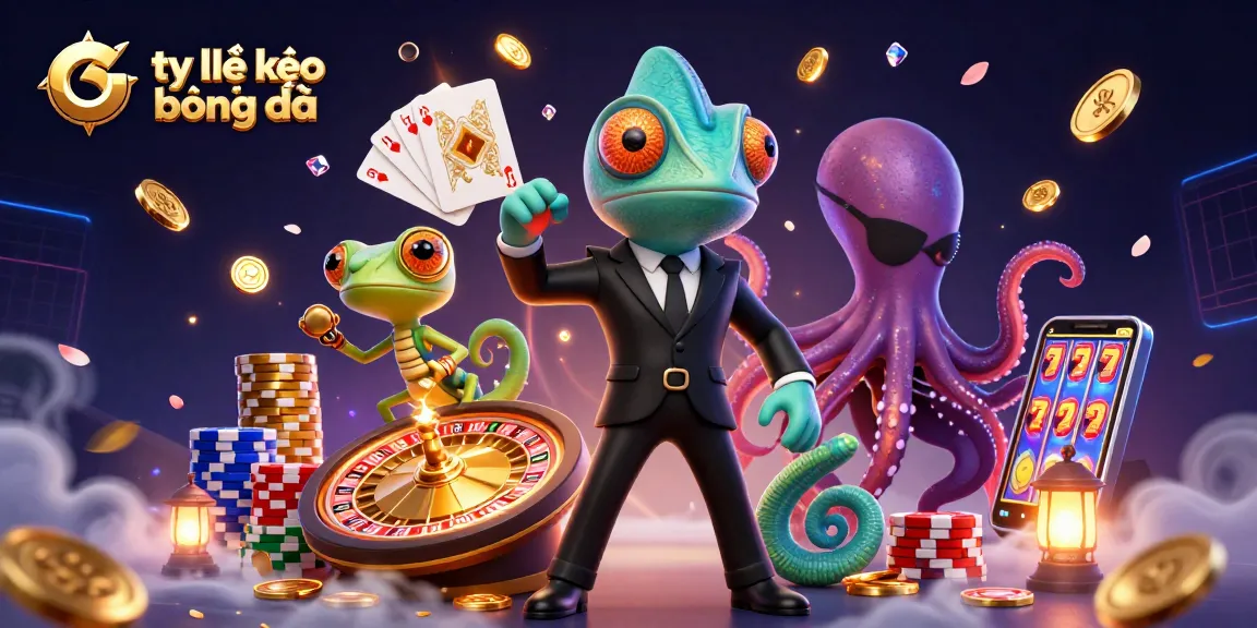 Engage with tỷ lệ kèo bóng đá while enjoying dynamic casino elements and 3D characters in action.