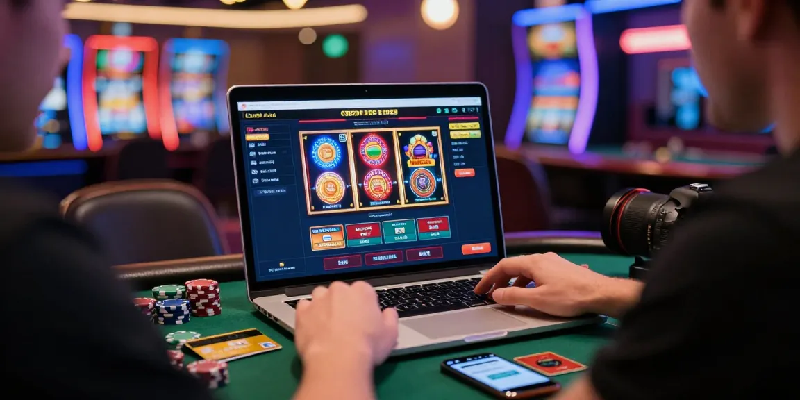 Engaged player at credit card casino site on https://euf.co.uk with vibrant gaming interface and colorful atmosphere